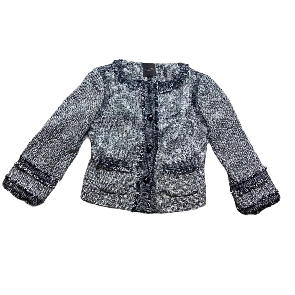The Limited Tweed Blazer Women Size XS